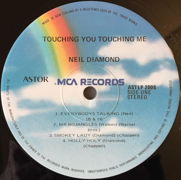 Neil Diamond : Touching You, Touching Me (LP, Album, RE)
