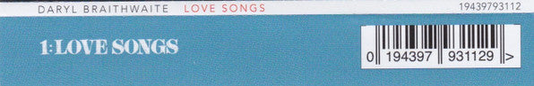Daryl Braithwaite : Love Songs (CD, Single)