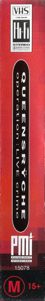 Queensrÿche : Operation: Live crime (VHS, PAL)