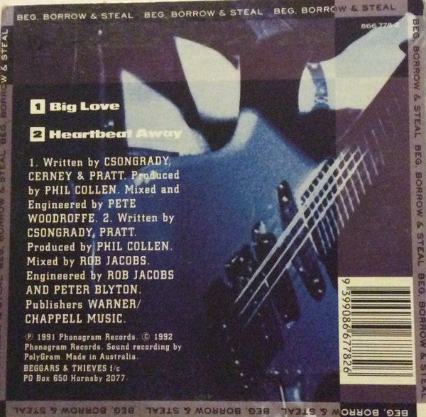 BB Steal : Big Love (CD, Single)