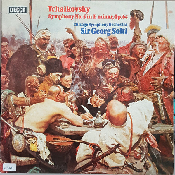Tchaikovsky*, Chicago Symphony Orchestra, Sir Georg Solti* : Symphony No. 5 In E Minor, Op. 64 (LP, Album)