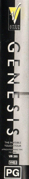 Genesis : Invisible Touch Tour (VHS, PAL)