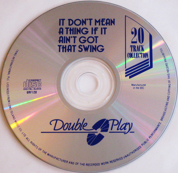 Various : It Don't Mean A Thing If It Ain't Got That Swing. 20 Big Band Classics (CD, Comp)