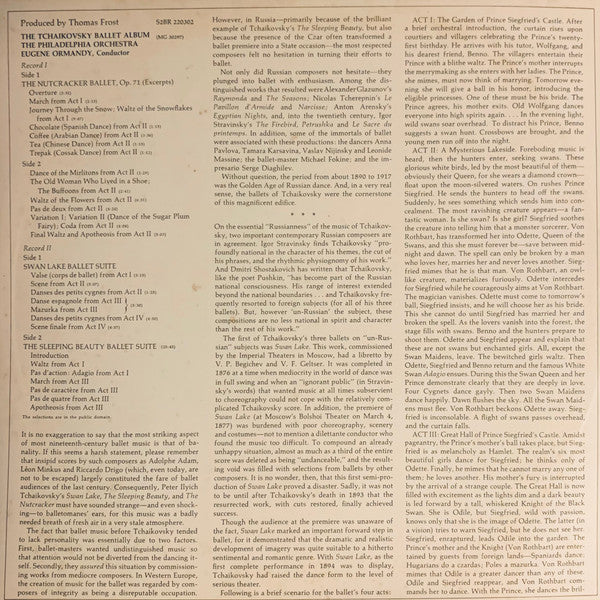 The Philadelphia Orchestra, Eugene Ormandy : The Tchaikovsky Ballet Album (2xLP, Comp)
