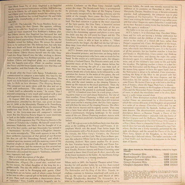 The Philadelphia Orchestra, Eugene Ormandy : The Tchaikovsky Ballet Album (2xLP, Comp)