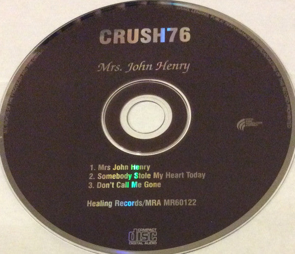 Crush76 : Mrs. John Henry (CD, Single)