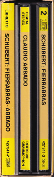 Franz Schubert - Josef Protschka · Karita Mattila · Cheryl Studer ∙ Robert Gambill ∙ Thomas Hampson ∙ Robert Holl ∙ László Polgár · Arnold Schoenberg Chor · The Chamber Orchestra Of Europe · Claudio Abbado : Fierrabras (2xCD + Box, Sli)