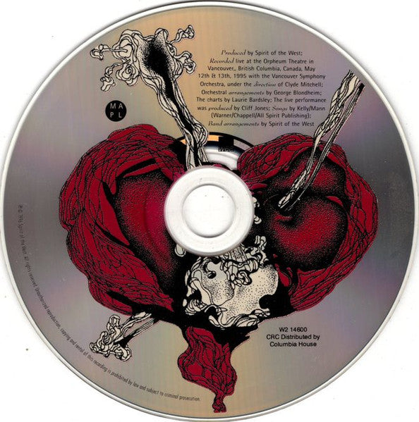 Spirit Of The West With The Vancouver Symphony Orchestra* : Open Heart Symphony (CD, Album, Club)