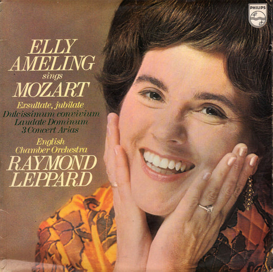 Mozart* - Elly Ameling, English Chamber Orchestra, Raymond Leppard : Exsultate, Jubilate (LP)