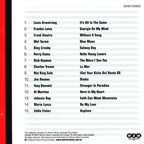 Various : All The Crooners (Box + 3xCD, Comp)