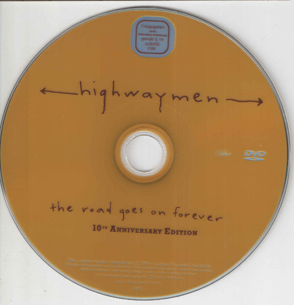 The Highwaymen : The Road Goes On Forever - 10th Anniversary Edition (CD, Album, RE + DVD-V, PAL)