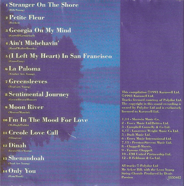 Mr. Acker Bilk* : Reflections (CD, Comp)