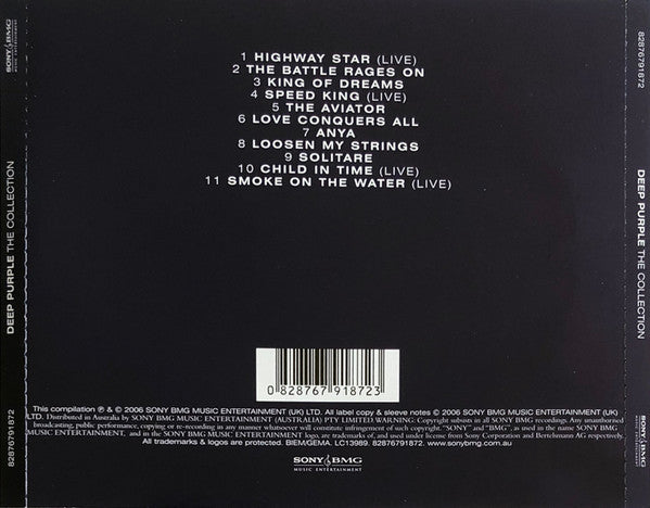 Deep Purple : The Collection (CD, Comp)