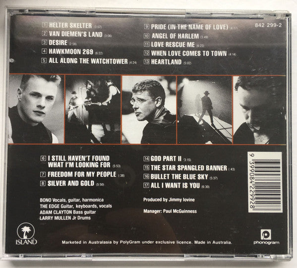 U2 : Rattle And Hum (CD, Album, RE, SMA)