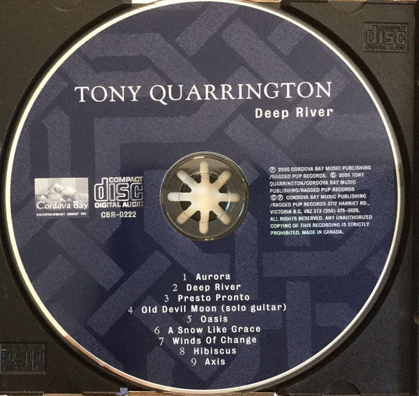 Tony Quarrington : Deep River (CD, Album)