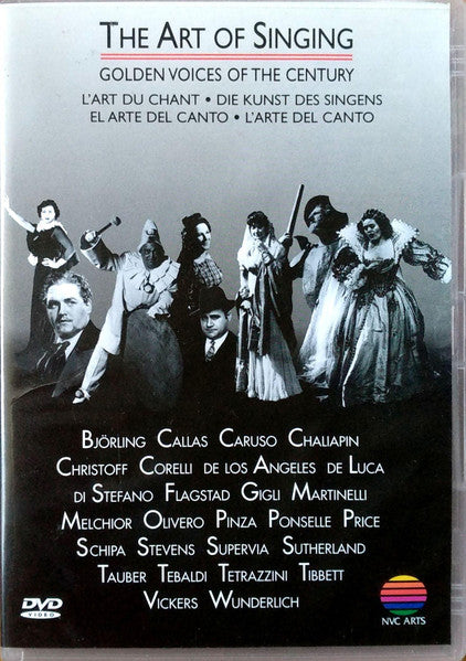 Various : The Art Of Singing. Golden Voices Of The Century (DVD-V, Comp, PAL)