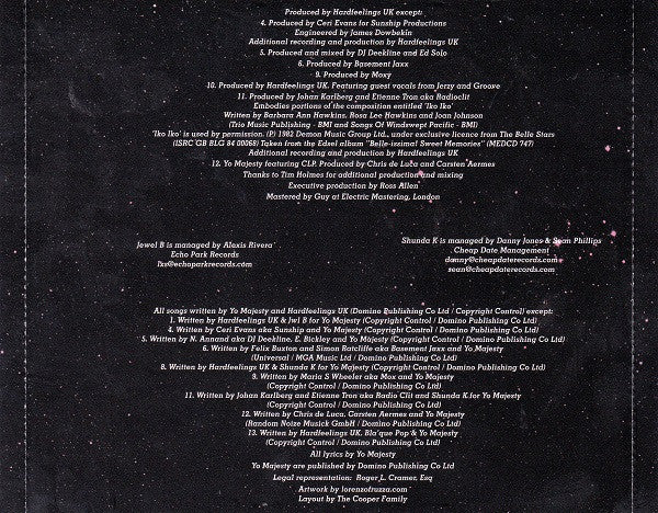 Yo Majesty : Futuristically Speaking...Never Be Afraid (CD, Album)