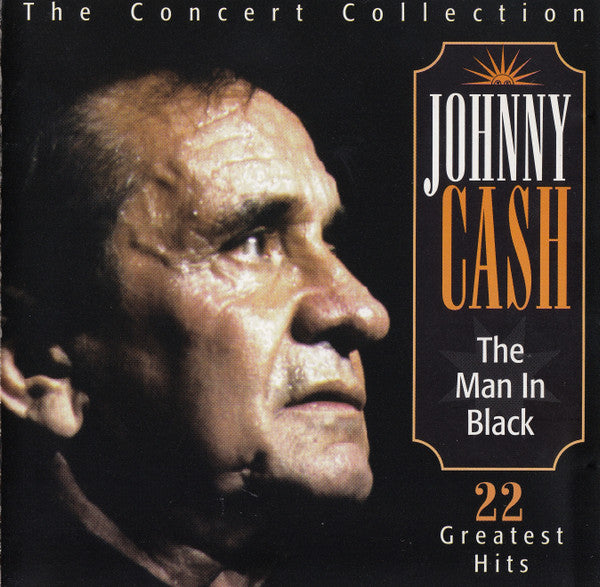 Johnny Cash : The Man In Black (The Concert Collection) (22 Greatest Hits) (CD)