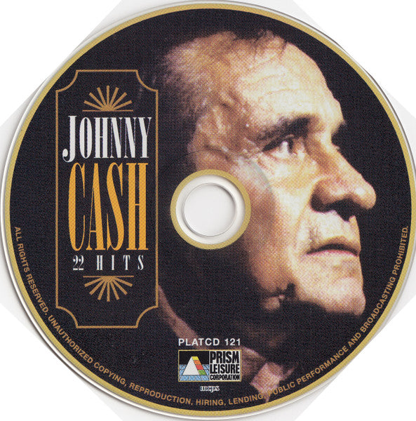 Johnny Cash : The Man In Black (The Concert Collection) (22 Greatest Hits) (CD)