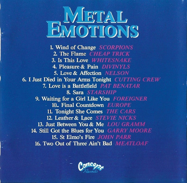 Various : Metal Emotions (CD, Comp)