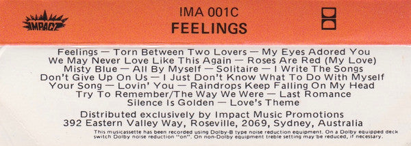 Various : Feelings (Cass, Comp)