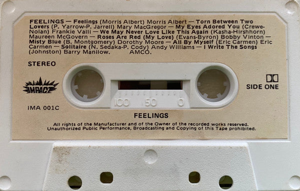 Various : Feelings (Cass, Comp)