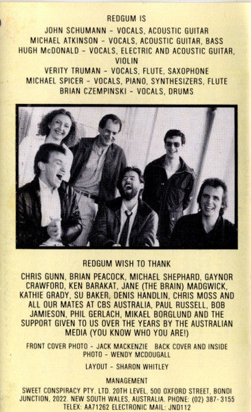 Redgum : Redgum's Greatest: Everything's Legal - Anything Goes (Cass, Comp, Dol)