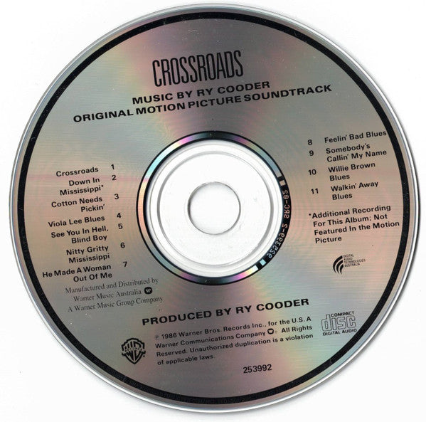 Ry Cooder : Crossroads - Original Motion Picture Soundtrack (CD, Album)