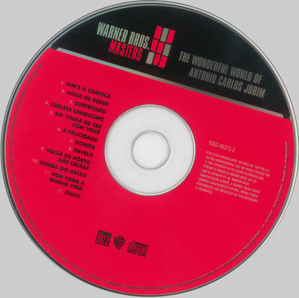 Antonio Carlos Jobim : The Wonderful World Of Antonio Carlos Jobim (CD, Album, RE, RM, Dig)