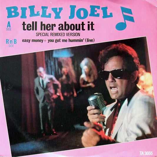 Billy Joel : Tell Her About It (Special Remixed Version) (12", Single)