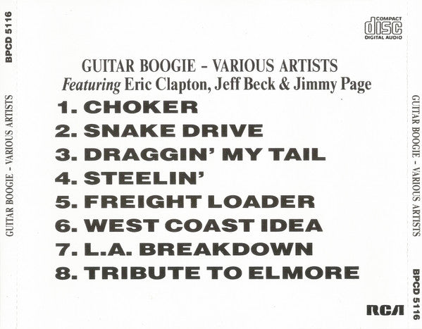 Eric Clapton, Jeff Beck, Jimmy Page : Guitar Boogie (CD, Comp, RE)