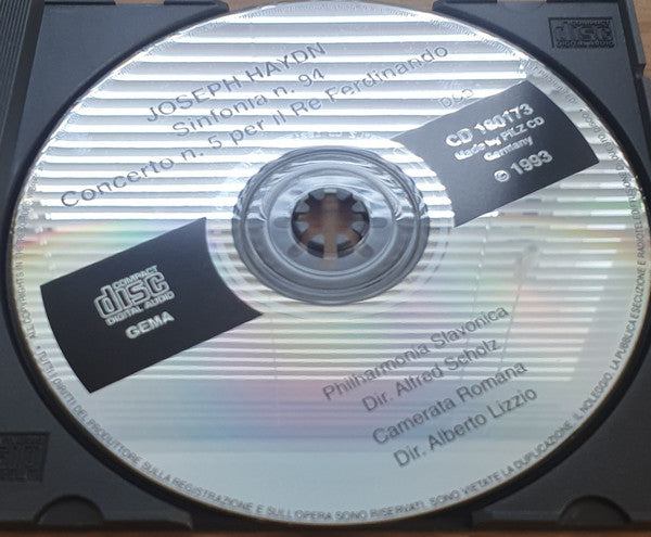 Joseph Haydn : Symphonie Nr. 94 Mit Dem Paukenschlag / Konzert Nr. 5 Für König Ferdinand (CD, Album)