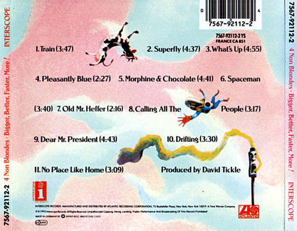 4 Non Blondes : Bigger, Better, Faster, More! (CD, Album)