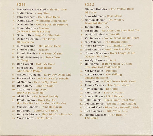 Various : Classic Crooners  (2xCD, Comp)