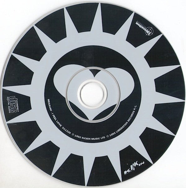Messiah : I Feel Love (CD, Single, Car)