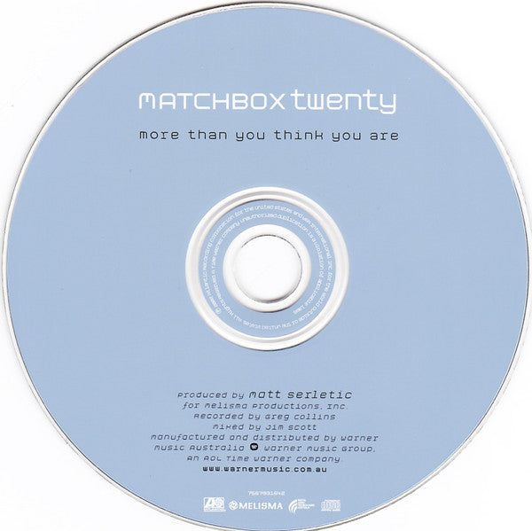 Matchbox Twenty : More Than You Think You Are (CD, Album)