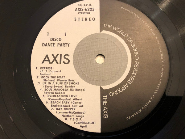 The Discoettes : Disco Dance Party (LP, Album)