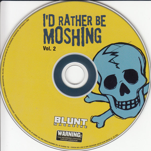 Various : I'd Rather Be Moshing Vol. 2 (CD, Smplr)