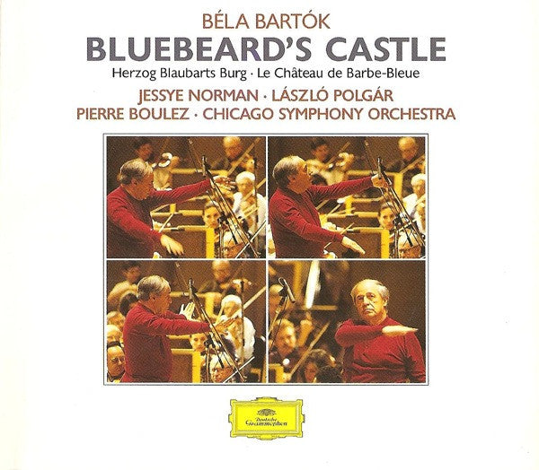 Béla Bartók - Jessye Norman · László Polgár · Chicago Symphony Orchestra · Pierre Boulez : Bluebeard's Castle (CD, Album + Box, Sli)