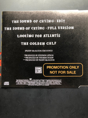 Prefab Sprout : The Sound Of Crying (CD, Single, Promo)