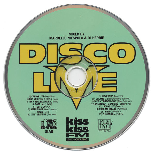 Various : Discolive (2xCD, Comp, Mixed)