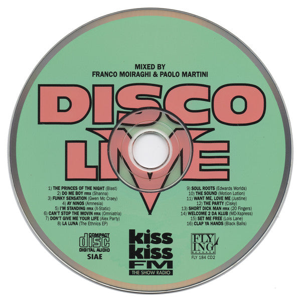 Various : Discolive (2xCD, Comp, Mixed)