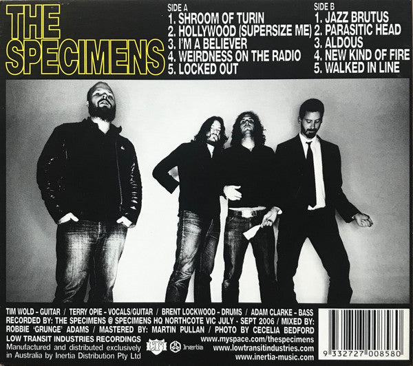 The Specimens : Jazz Brutus (CD, Album)