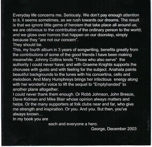 George Papavgeris : Life As Usual (CD, Album)