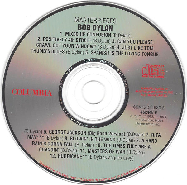 Bob Dylan : Masterpieces (3xCD, Comp, RE)