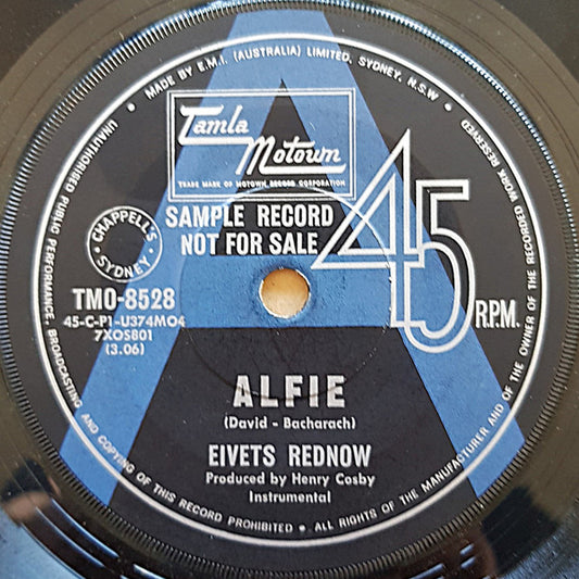 Stevie Wonder : Alfie / More Than A Dream (7", Single, Promo)