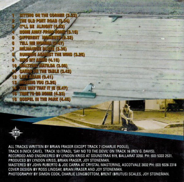 Brian Fraser (5) : Sitting On The Corner (CD, Album)