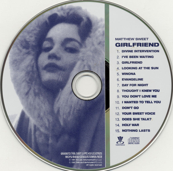 Matthew Sweet : Girlfriend (CD, Album, RE)