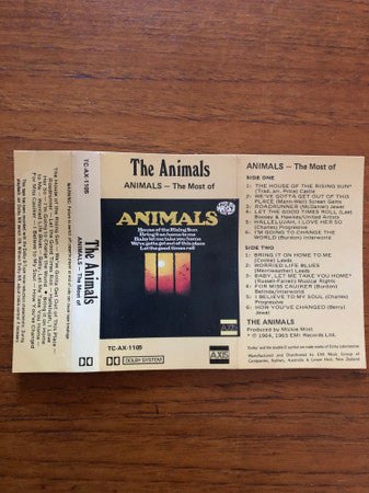 The Animals : ANIMALS - The Most Of  (Cass, Comp)