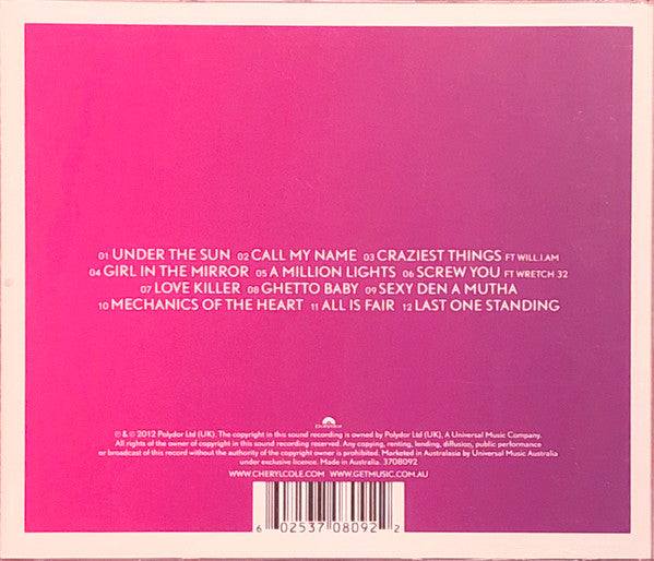 Cheryl* : A Million Lights (CD, Album)